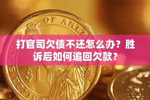 武汉打官司欠债不还怎么办？胜诉后如何追回欠款？