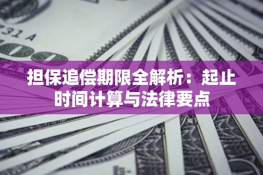 武汉担保追偿期限全解析：起止时间计算与法律要点
