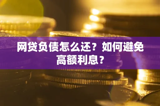 武汉网贷负债怎么还？如何避免高额利息？