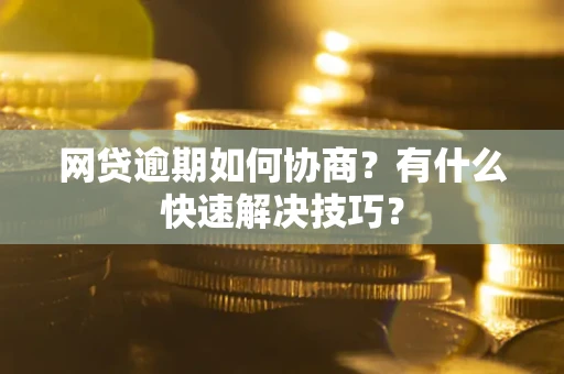 武汉网贷逾期如何协商？有什么快速解决技巧？