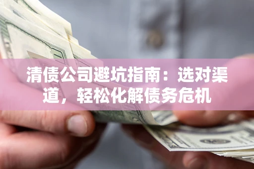 武汉清债公司避坑指南：选对渠道，轻松化解债务危机