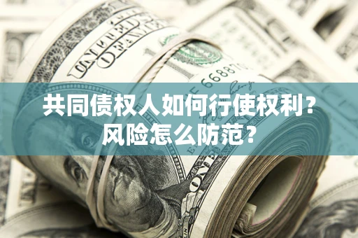 武汉共同债权人如何行使权利？风险怎么防范？