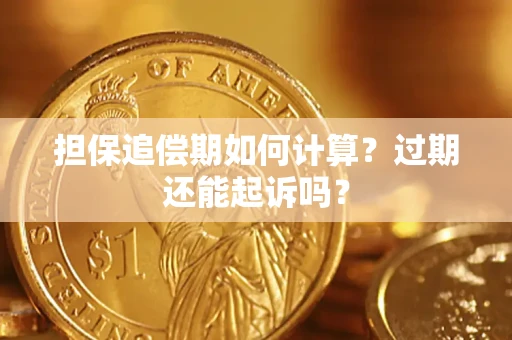 武汉担保追偿期如何计算？过期还能起诉吗？