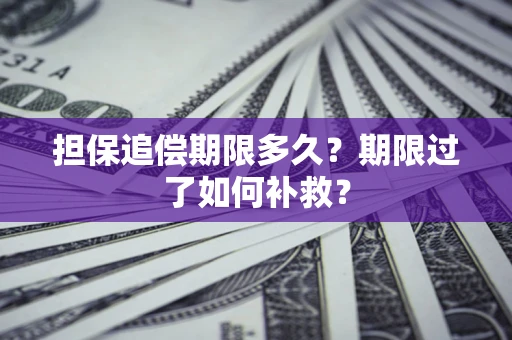 武汉担保追偿期限多久？期限过了如何补救？